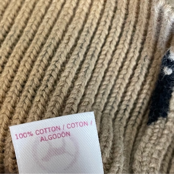 PINK Victoria's Secret Animal Print Elongated Boyfriend Knit Cardigan Sweater - Picture 7 of 9